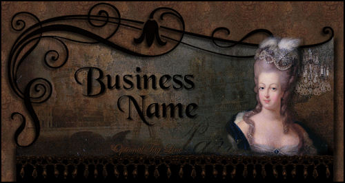 Marie Antoinette Web Design Template