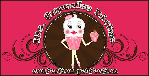 Ms. Cupcake Divine Website Package - Original Illustration for Cupcake/Pastry Business