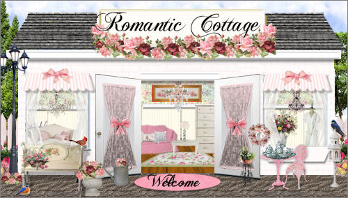 Romantic Cottage Web Design Template